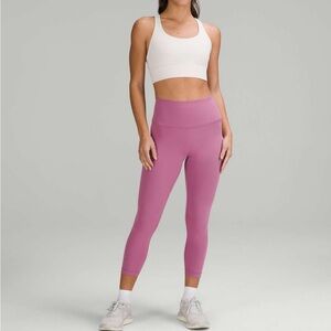 Lululemon 25” Wunder Train Leggings in Velvet Dust